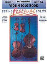 STRING FESTIVAL SOLOS #2 VIOLIN cover